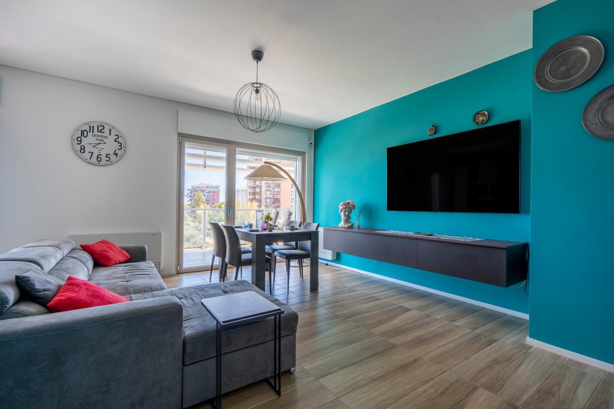 Kind Park - Sleek Apartment With Terrace & Parking 바리 외부 사진